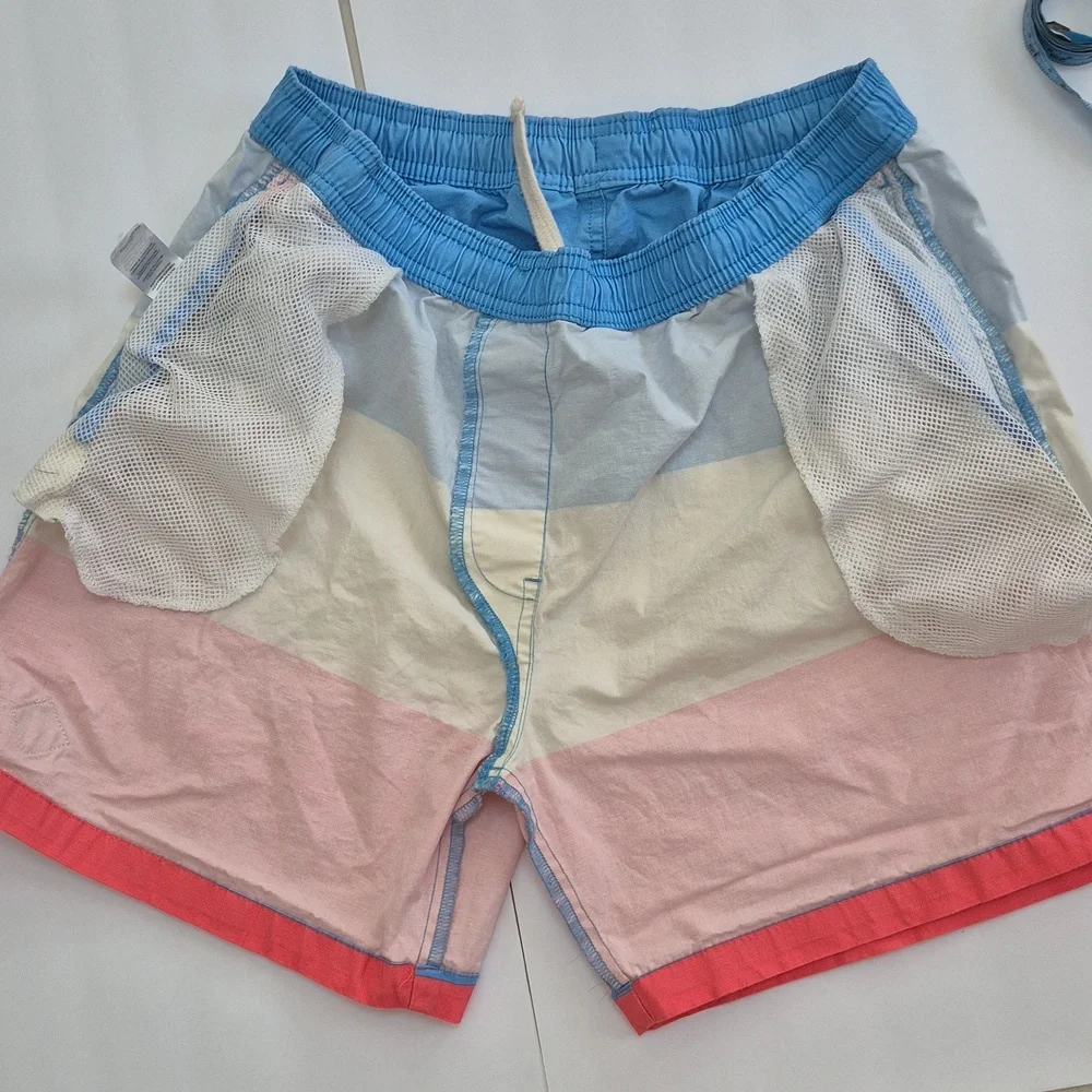 Trunks Colorblock Swim Shorts Swimsuit for Men M